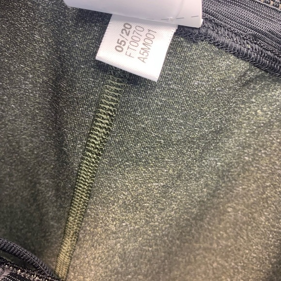 Reebok Leggings UBF Myoknit Seamless 7/8 Tights X Low Rise 6" Compressive Pants - Picture 8 of 11